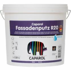 Декоративная штукатурка короед Caparol Fassadenputz R20 WeiS 2 мм 25 кг