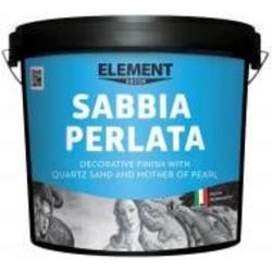 Декоративное покрытие моделирующая Element Decor Sabbia Perlata 1 кг /полупрозрачный/перламутровый
