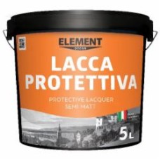 Лак Decor Lacca Protettiva Element Decor полумат прозрачный 5 л