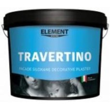 Декоративна штукатурка моделювальна Element Decor Travertino 15 кг /белый