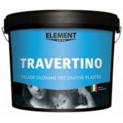 Декоративна штукатурка моделювальна Element Decor Travertino 15 кг /белый