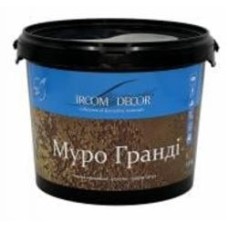 Декоративная штукатурка моделирующая Ircom Decor Муро Гранди 15 кг /белый