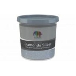 Глиттер Caparol Capadecor Diamоnds 75 г серебристый