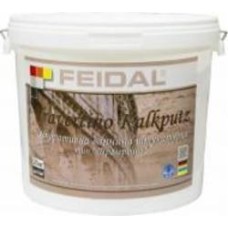 Декоративная штукатурка моделирующая Feidal Travertino Kalkputz 20 кг белый