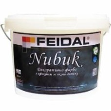 Декоративная краска Feidal Nubuk белый 2,5 л