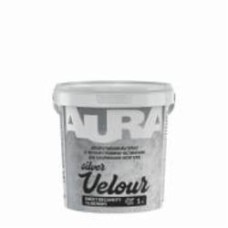 Декоративное покрытие Aura Эффект бархата Velour Silver 1 л 1,2 кг