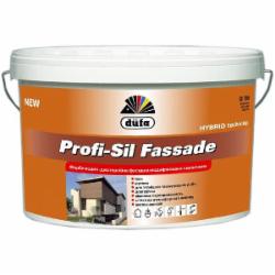 Краска cиликономодифицированная Dufa Profi-Sil Fassade D790 мат белый 7 кг