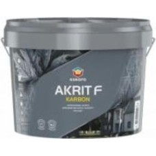 Краска фасадная силиконовая Eskaro Akrit F Kаrbon TR мат база под тонировку 2,7 л 3,24 кг