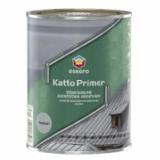 Грунтовка антикорозийная Eskaro Katto Primer светло-серый мат 0,9 л 1,08 кг