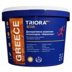Декоративная штукатурка барашек Triora Greece 20 кг белый