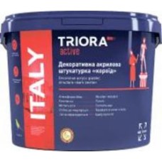 Декоративная штукатурка короед Triora Italy 20 кг белый