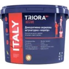Декоративная штукатурка короед Triora Italy 20 кг белый