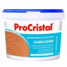 Декоративная штукатурка камешковая ProCristal ІР-58 база С 15 кг /прозрачный