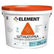 Декоративная штукатурка барашек Element K15 1,5 мм 25 кг /белый