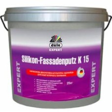 Декоративная штукатурка барашек Dufa EXPERT Silikon-Fassadenputz K15 25 кг белый
