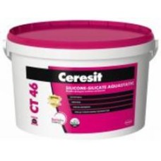 Краска фасадная силикон-силикатная Ceresit CT 46 Sil-Sil Aquastatic база под тонировку С 3 л