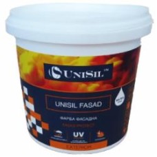 Краска фасадная акриловая UniSil Unisil Fasad белый 1,4 кг