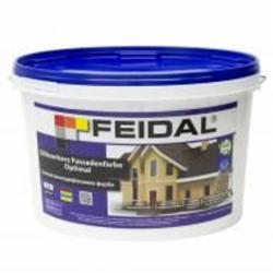Краска фасадная силоксановая Feidal Silikonharz Fassadenfarbe Optimal белый 5 л