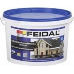 Краска фасадная силоксановая Feidal Silikonharz Fassadenfarbe Optimal мат белый 10 л