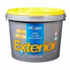 Краска фасадная акриловая Хімрезерв PRO EXTERIOR мат белый 10 л