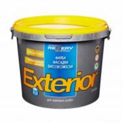 Краска интерьерная акриловая Хімрезерв PRO EXTERIOR мат белая 2,7 л