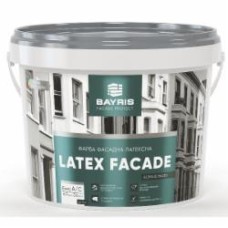 Краска фасадная водоэмульсионная Bayris LATEX FAСADE мат белый 4,2 кг