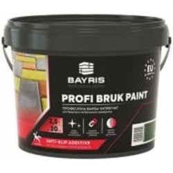 Краска для брущатки акриловая Bayris PROFI BRUK PAINT полумат серый 5 л