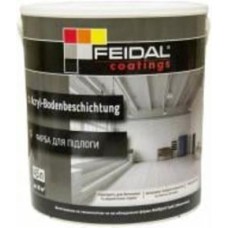 Краска Feidal Acryl-Bodenbeschichtung белый шелковистый мат 4,5 л