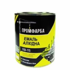 Эмаль алкидная ПРОМФАРБА ПФ-115 белый глянец 2,8 кг