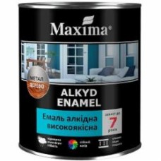 Эмаль Maxima высококачественная черный мат 2,3 кг