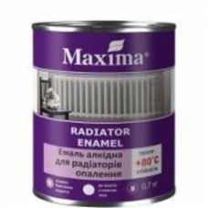 Эмаль Maxima для радиаторов отопления белый глянец 0,7 кг
