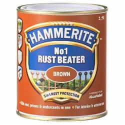 Грунт для металла Hammerite NO.1 Rustbeater мат 2,5 л