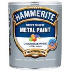 Эмаль Hammerite гладкая BW белая глянец 2,5 л