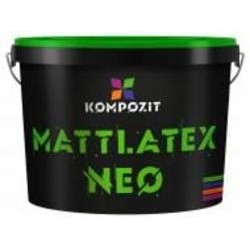 Краска интерьерная латексная Kompozit MATT LATEX NEO глубокий мат белая 7 кг
