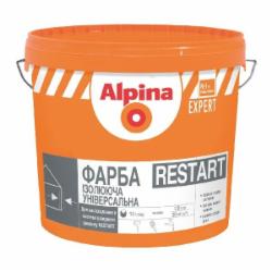 Краска универсальная акриловая Alpina изолирующая універсальна EXPERT RESTART мат 2,5 л 2,5 кг
