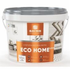 Краска интерьерная известковая Bayris ECO HOME + мат белый 4,2 кг