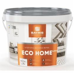 Краска интерьерная известковая Bayris ECO HOME + мат белый 4,2 кг