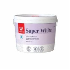 Краска акриловая TIKKURILA Super White глубокий мат белая 10 л 14,6 кг