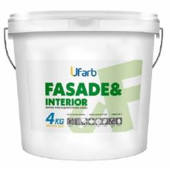 Краска универсальная акриловая Ufarb FASADE&Interior мат 10 л 14 кг