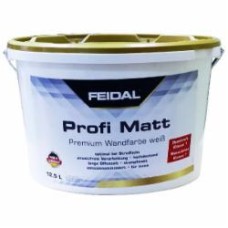 Краска латексная Feidal Profi Matt глубокий мат белый 5 л