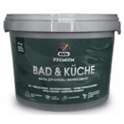Краска латексная виниловая Dufa PREMIUM Bad & Kuche P 112 шелковистый мат белый 10 л