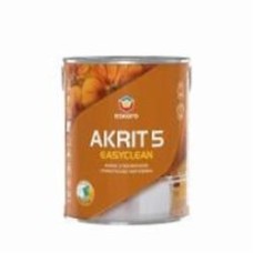Краска интерьерная акриловая Eskaro Akrit 5 Easyclean мат Белый 0,85 л 1,06 кг