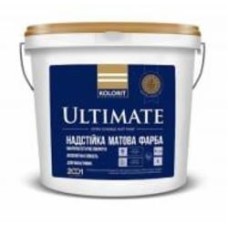 Краска интерьерная латексная Kolorit Ultimate база А мат белая 9 л 11,52 кг