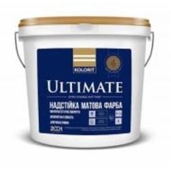 Краска интерьерная латексная Kolorit Ultimate база А мат белая 9 л 11,52 кг