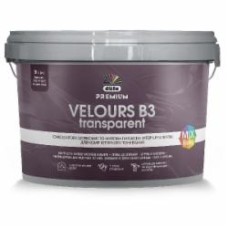 Краска латексная виниловая Dufa PREMIUM Velours P 110 B3 шелковистый мат прозрачный 1 л