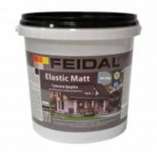 Краска резиновая водоэмульсионная Feidal Elastic Matt Ral 7046 мат серый 1,2 кг