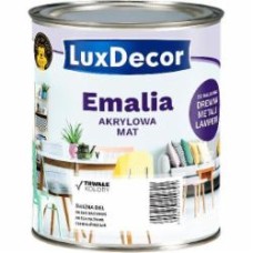 Эмаль акриловая LuxDecor Слоновая кость светло-бежевый мат 0,75 л
