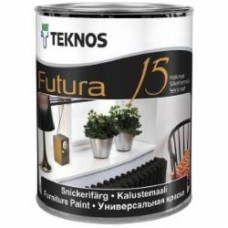 Краска TEKNOS Futura 15 база 1 полумат 0,9 л