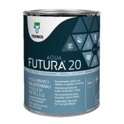 Эмаль TEKNOS Futura AQUA 20 база 1 полумат 0,9 л