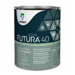 Эмаль TEKNOS Futura AQUA 40 база 1 полуглянец 0,9 л
